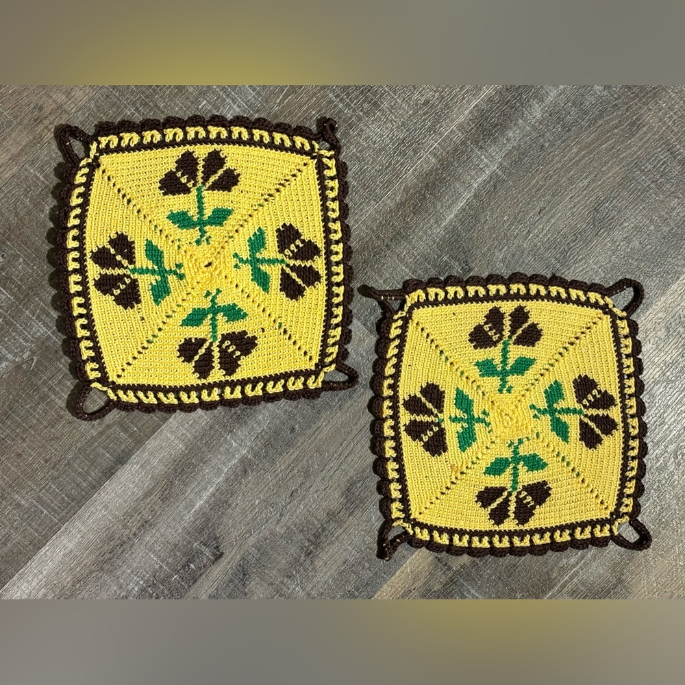 Vintage Handmade Hot Pads